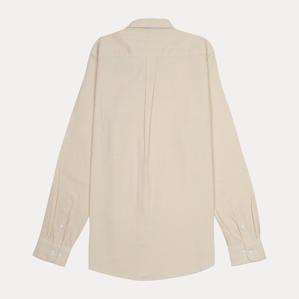 Polo Ralph Lauren Classic Fit Gingham Shirt in Creamy Biscotti