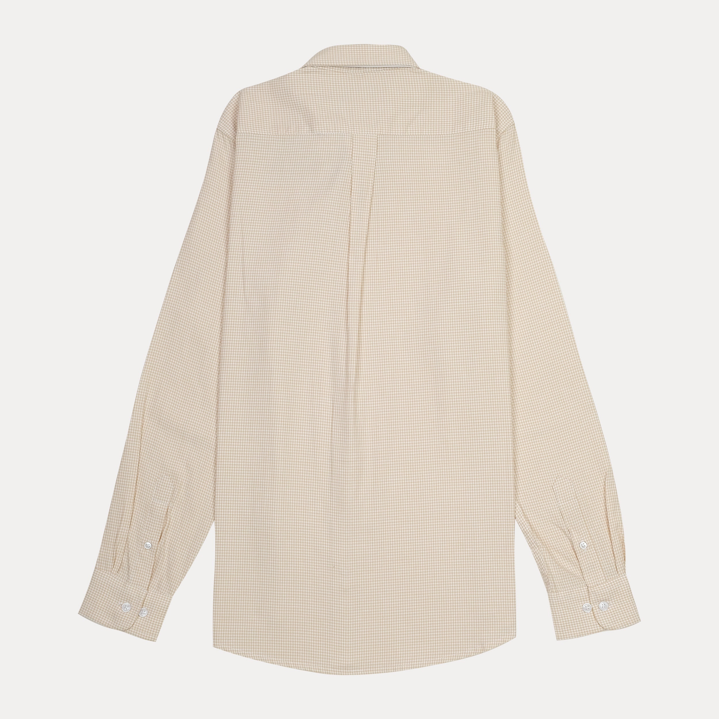 Polo Ralph Lauren Classic Fit Gingham Shirt in Creamy Biscotti