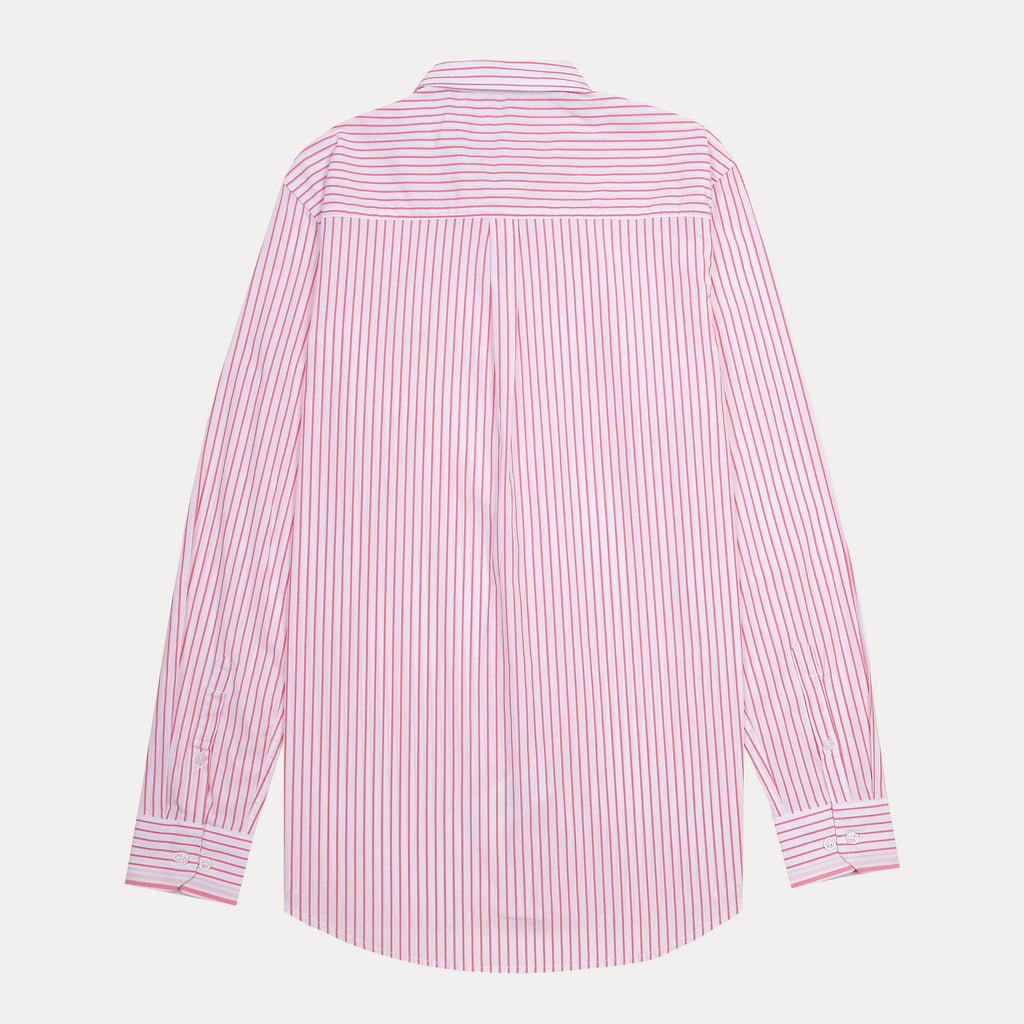 harmont&blaine Striped Elegance Shirt in Blushing Pink