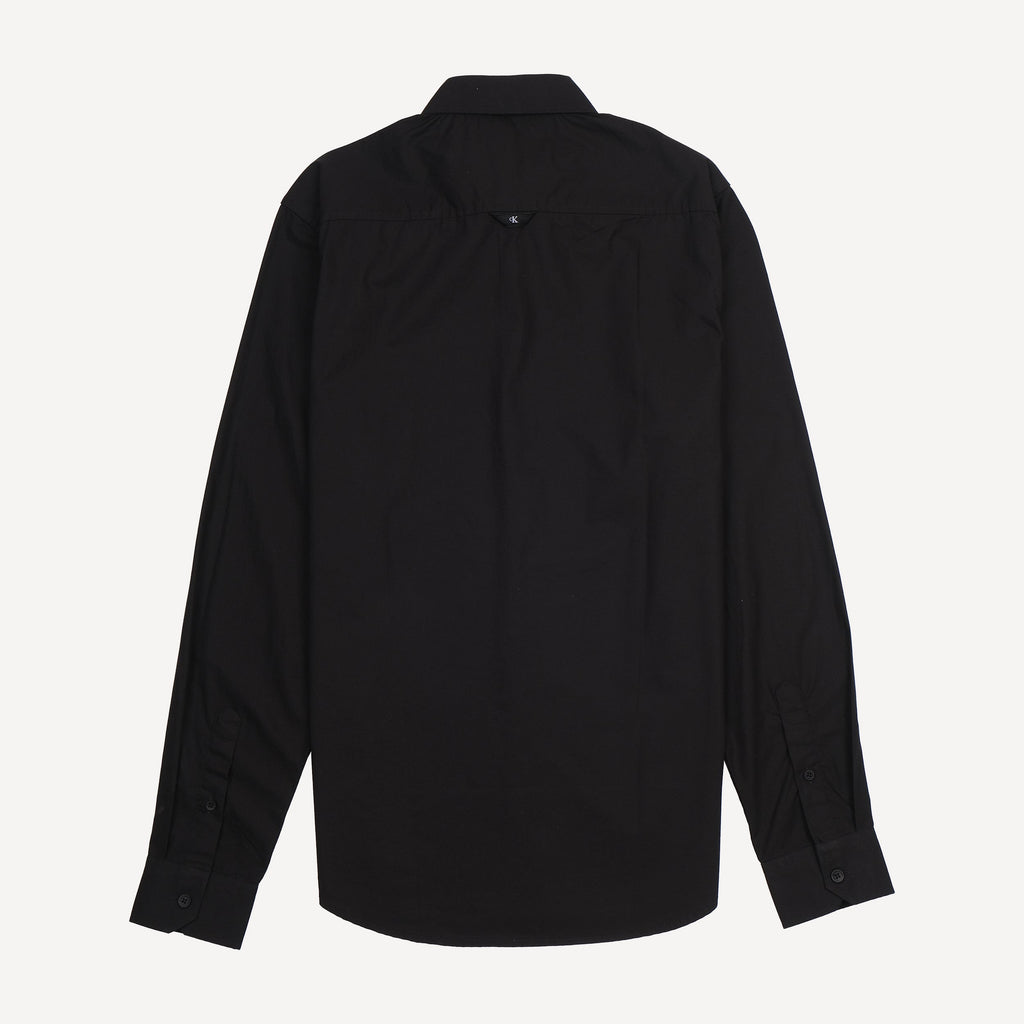 Calvin Klein Elegant Noir Button-Up Shirt