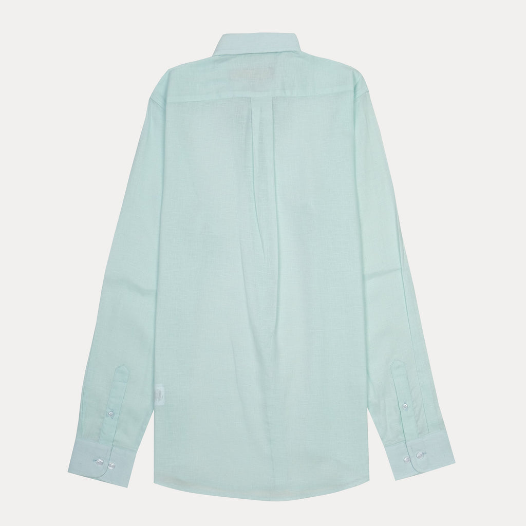 Polo Ralph Lauren Breezy Aqua Classic Fit Linen Shirt