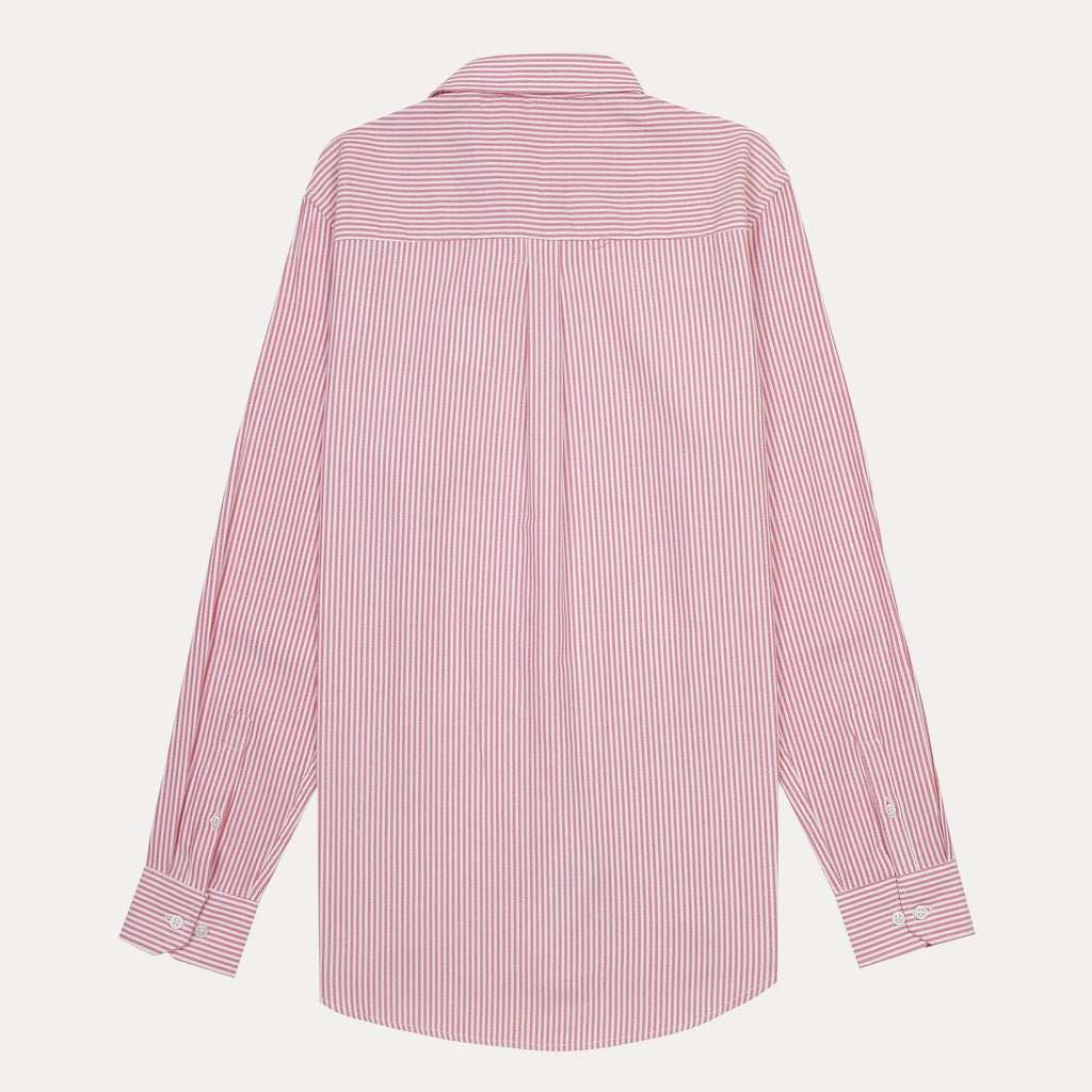 harmont & blaine Striped Delight Shirt - Cherry Blossom Red