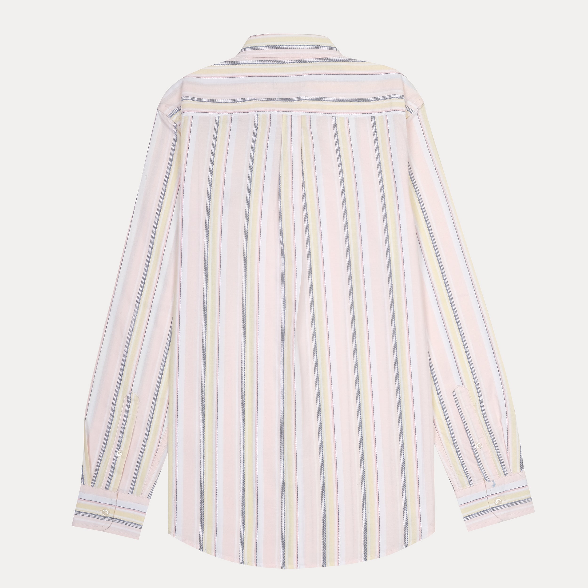 Polo Ralph Lauren Custom Fit Striped Shirt in Soft Pastel Hues
