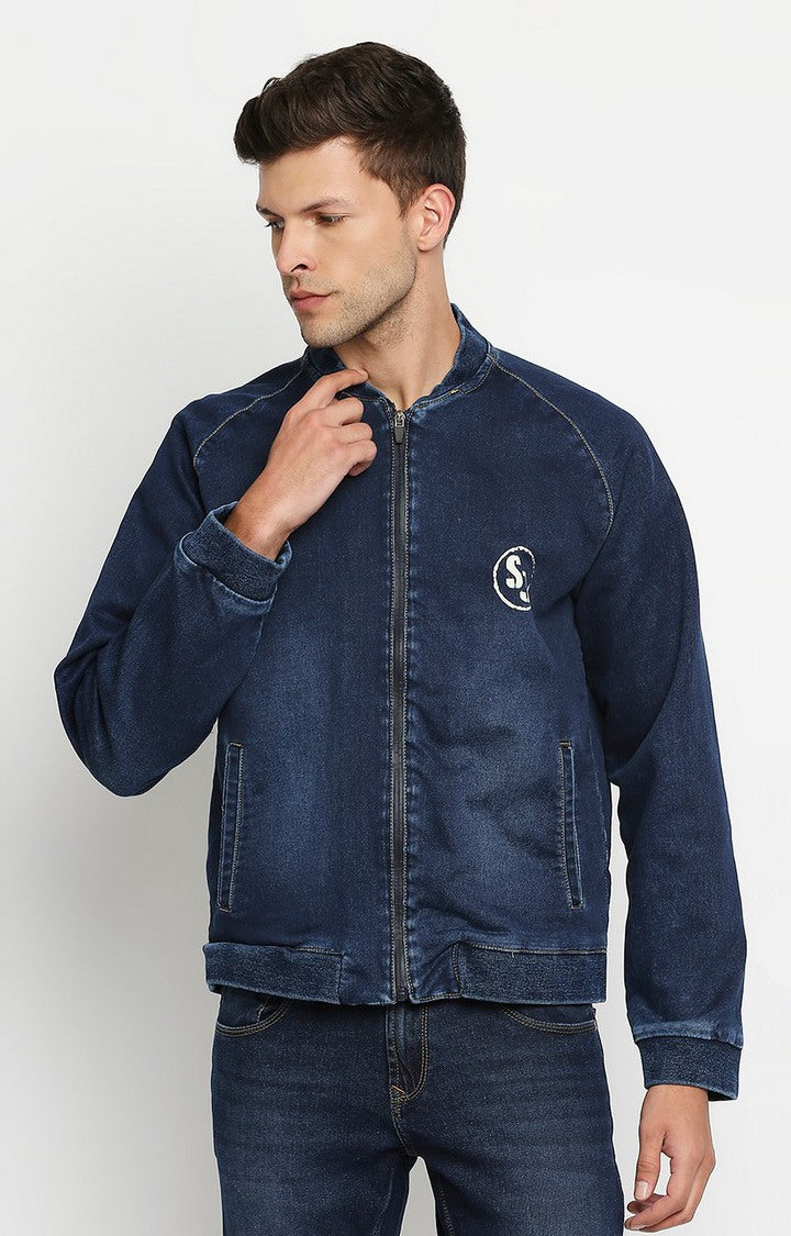 SPYKAR SJ Classic Denim Zip-Up Jacket