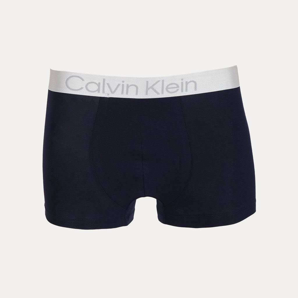 Calvin Klein Luxurious Cotton Boxer Briefs in Vibrant Emerald, Classic Navy, and Soft Lavender