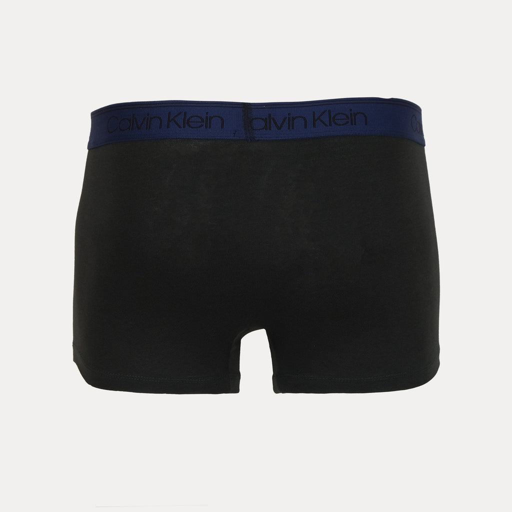 Calvin Klein Luxurious Comfort Boxer Briefs in Bold Crimson, Classic Black, and Pristine White