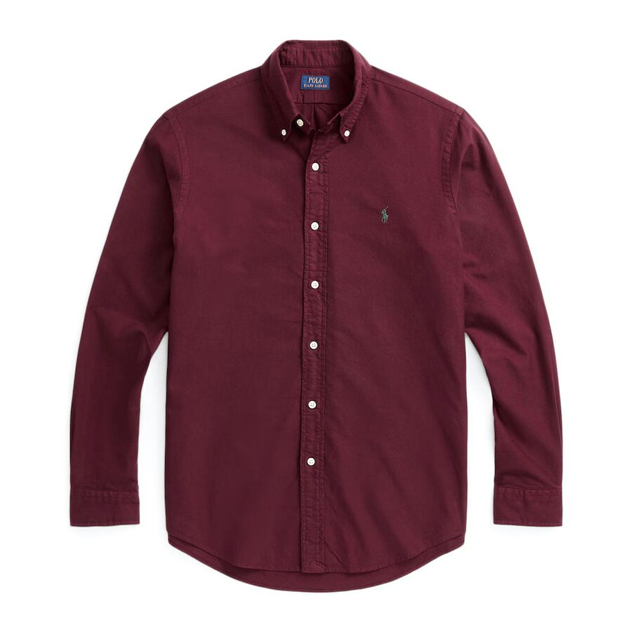 Polo Ralph Lauren Luxurious Merlot Button-Up Shirt