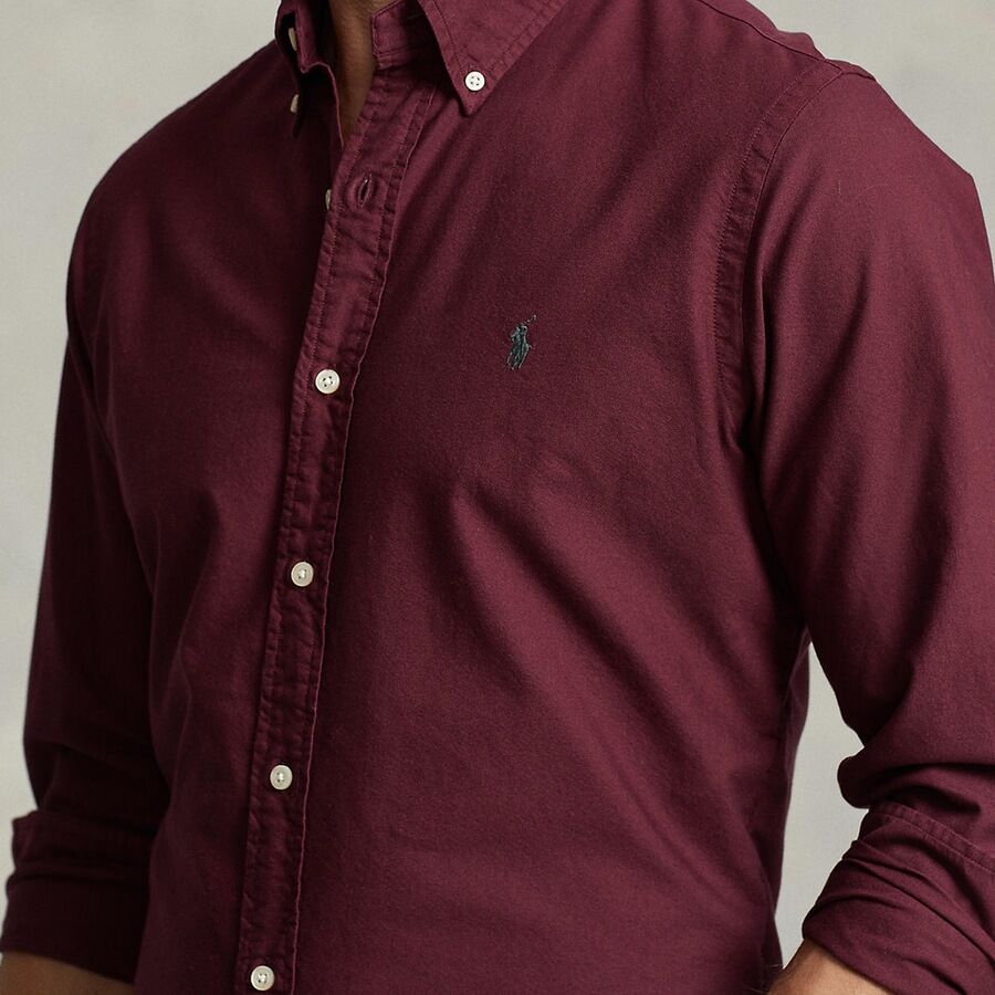 Polo Ralph Lauren Luxurious Merlot Button-Up Shirt