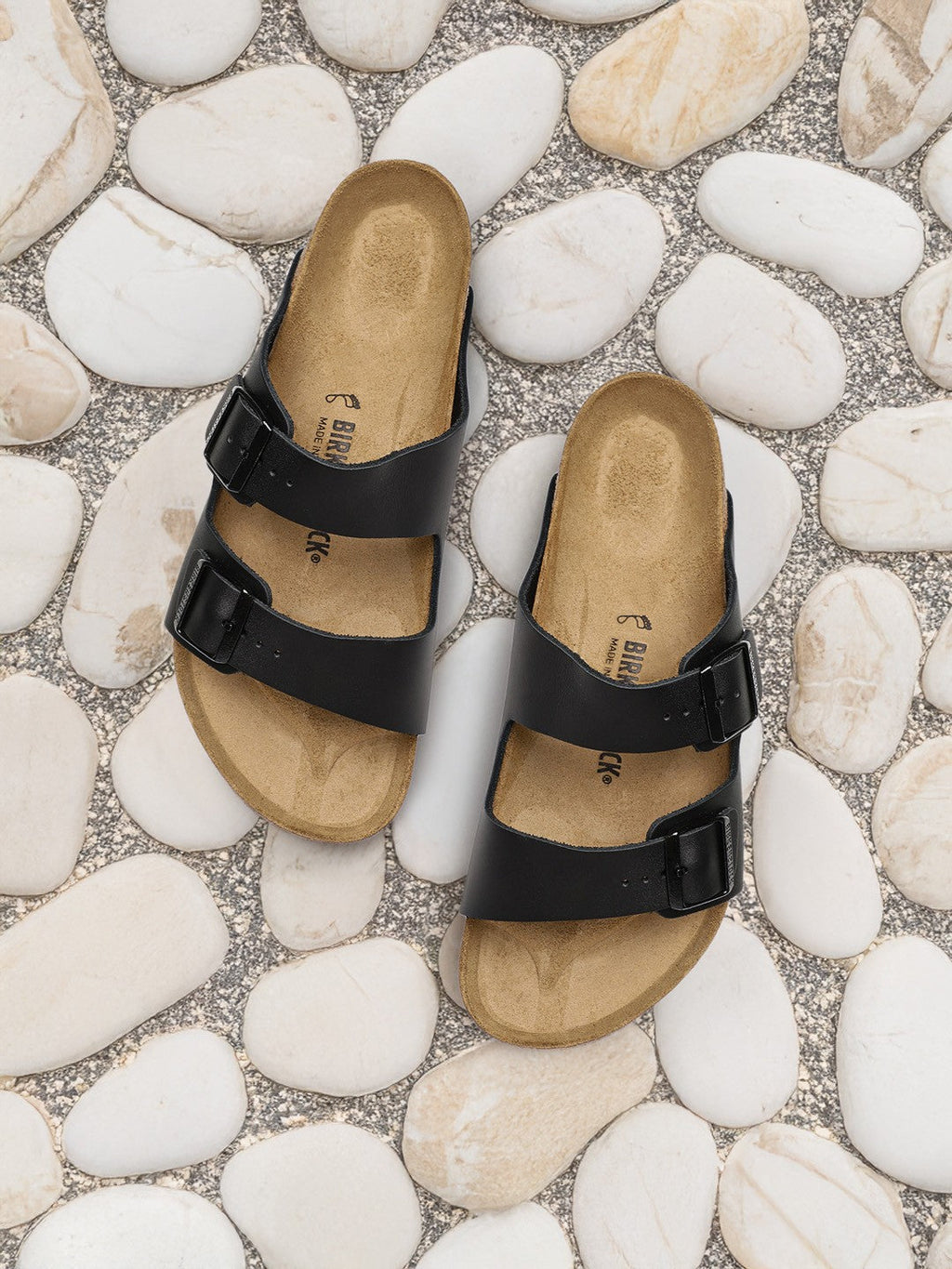 Birkenstock Classic Comfort Sandals in Midnight Black