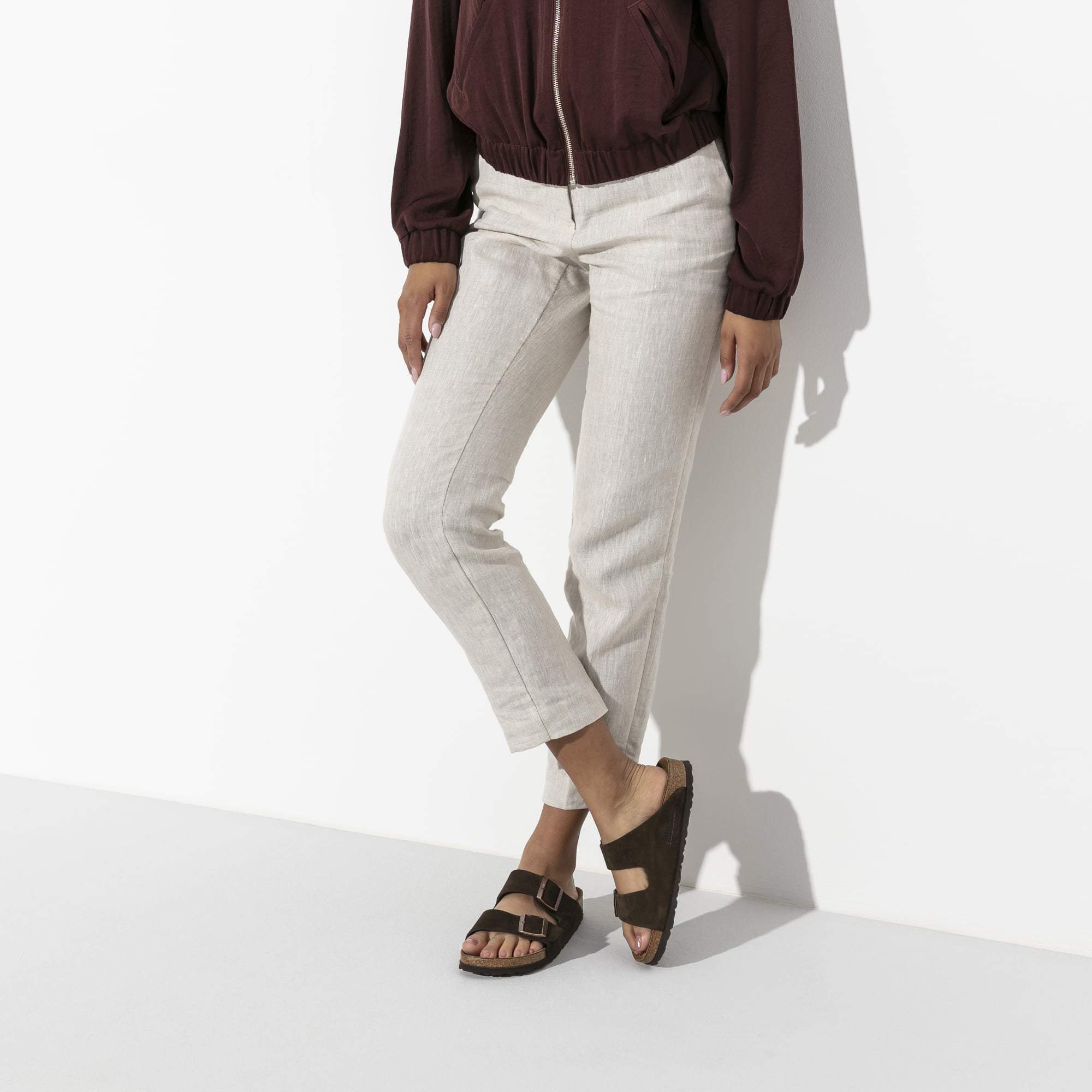 Birkenstock Elegant Earthy Suede Sandals - Timeless Mocha