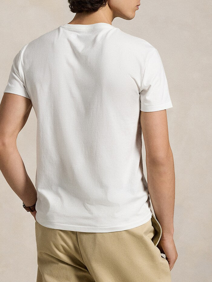Polo Ralph Lauren White Classic Cotton Tee - Effortlessly Chic & Timeless