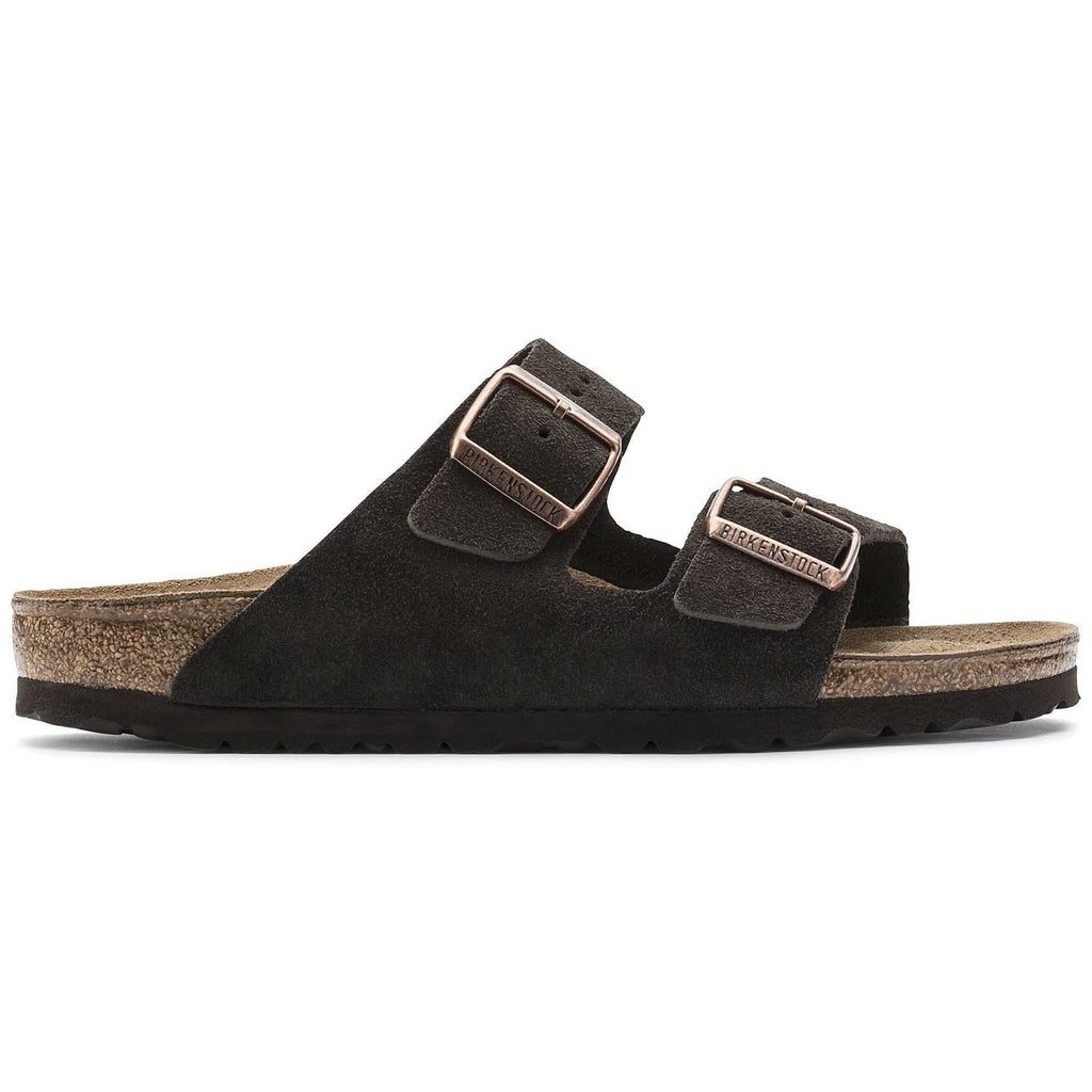 Birkenstock Suede Sandals in Charcoal Dreamscape