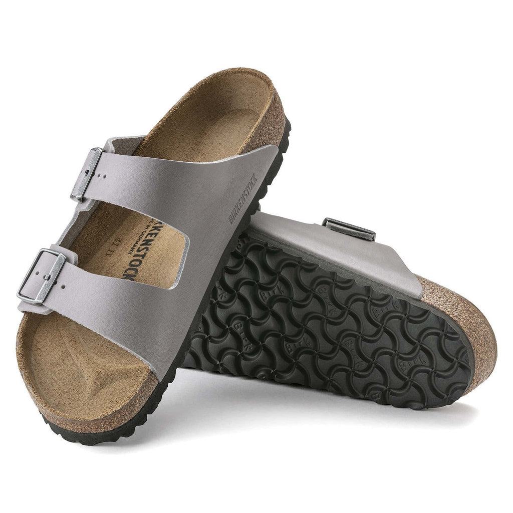 Birkenstock Elegant Slate Grey Arizona Sandals
