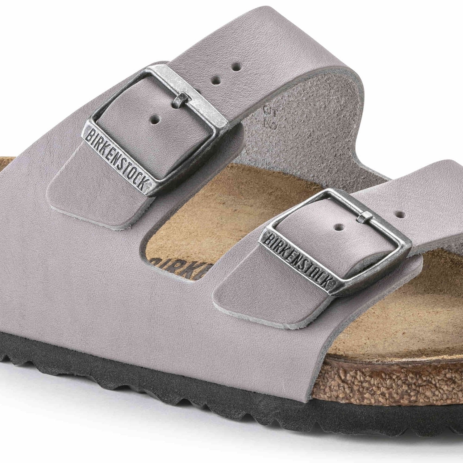 Birkenstock Elegant Slate Grey Arizona Sandals