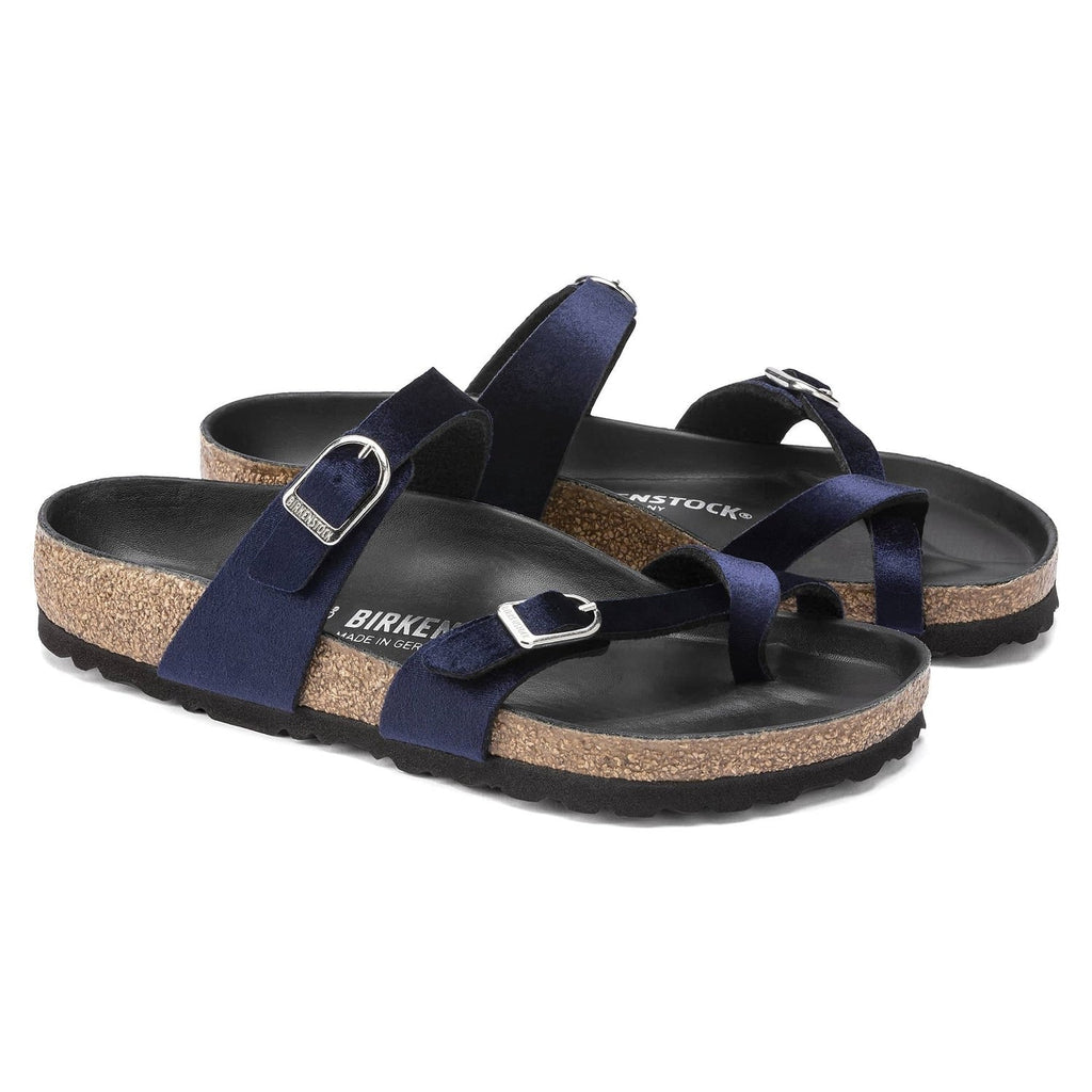 Birkenstock Velvet Blue Delight Sandals