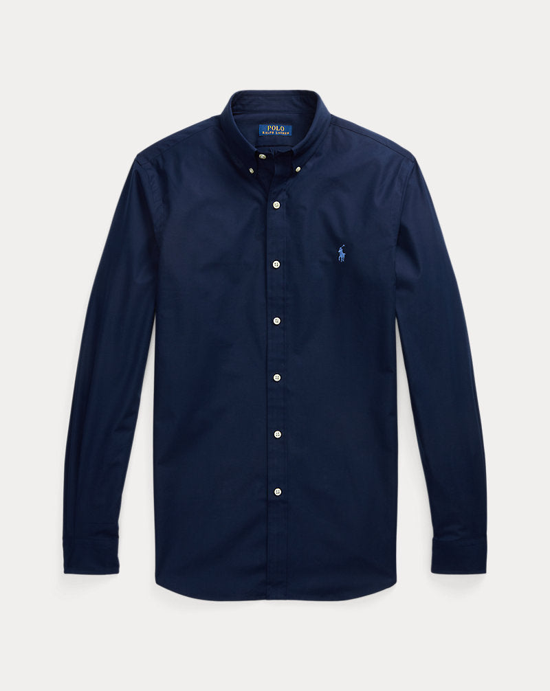 Polo Ralph Lauren Classic Elegance Button-Up Shirt in Midnight Navy