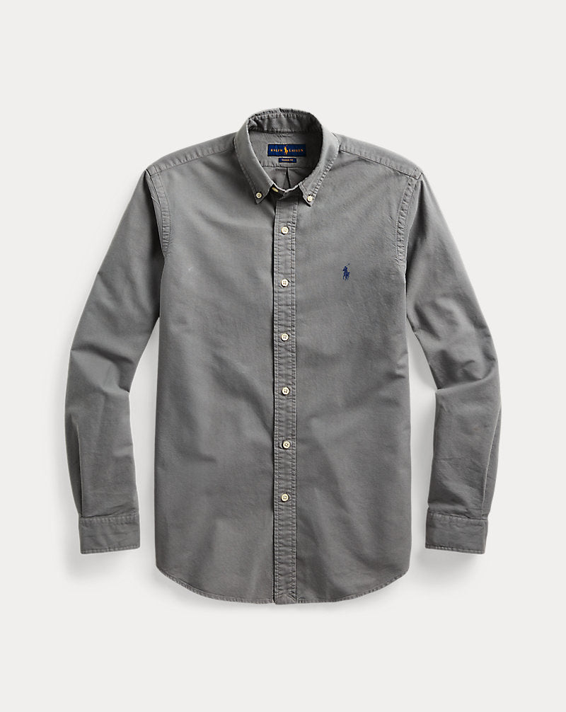 Polo Ralph Lauren Timeless Charcoal Button-Up Shirt