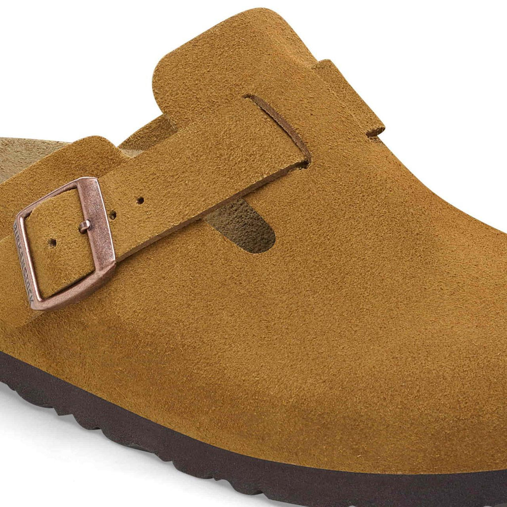 Birkenstock Suede Clogs in Golden Honey - Effortlessly Chic Comfort