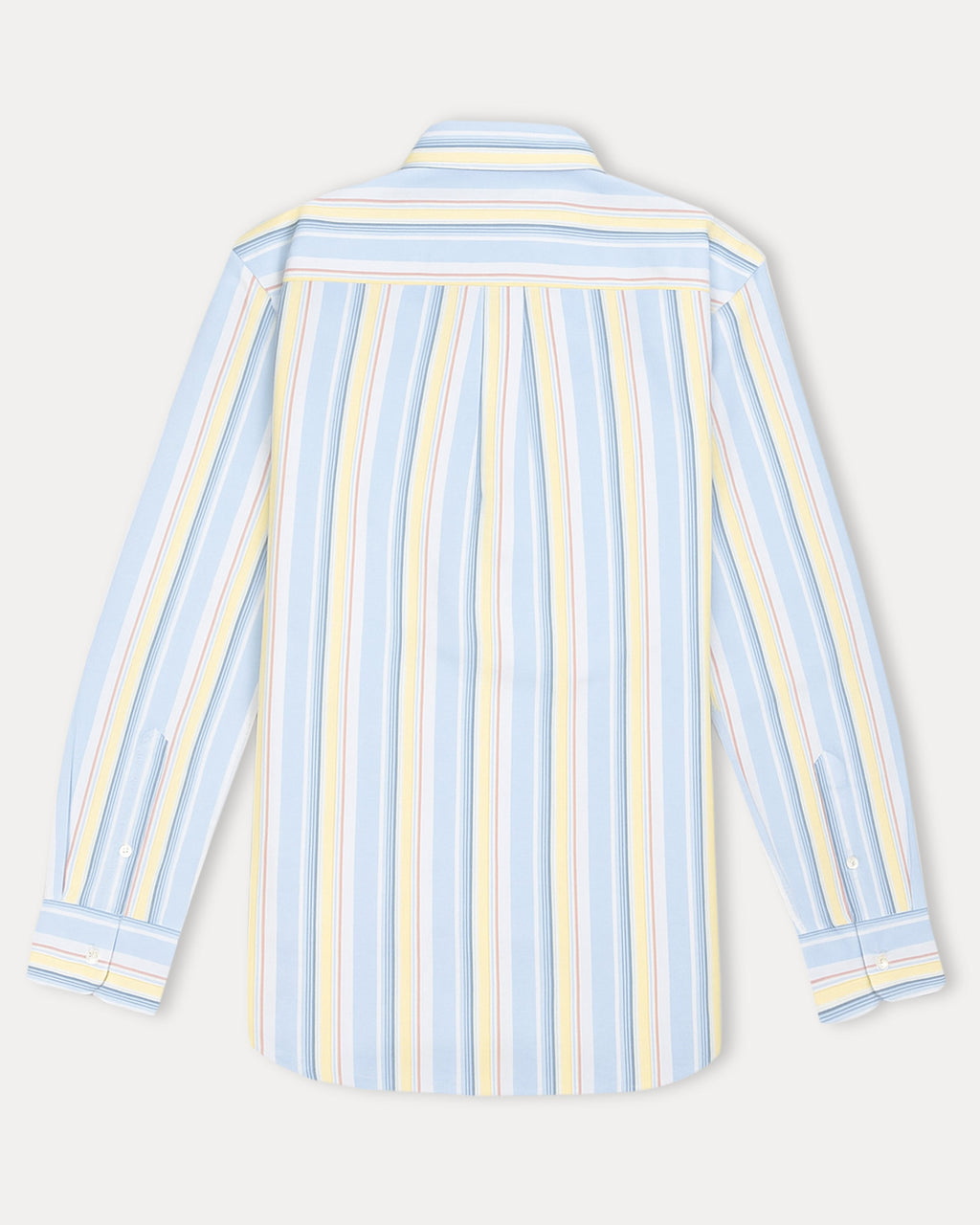 Polo Ralph Lauren Custom Fit Striped Shirt in Serene Sky Blue