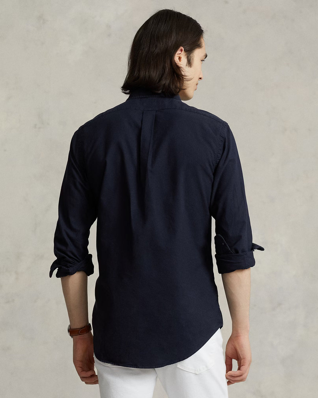 Polo Ralph Lauren Custom Fit Midnight Navy Button-Up Shirt