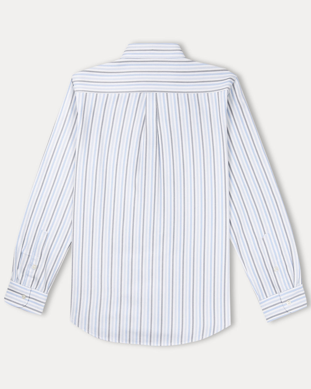 Polo Ralph Lauren Striped Elegance Cotton Shirt in Serene Sky