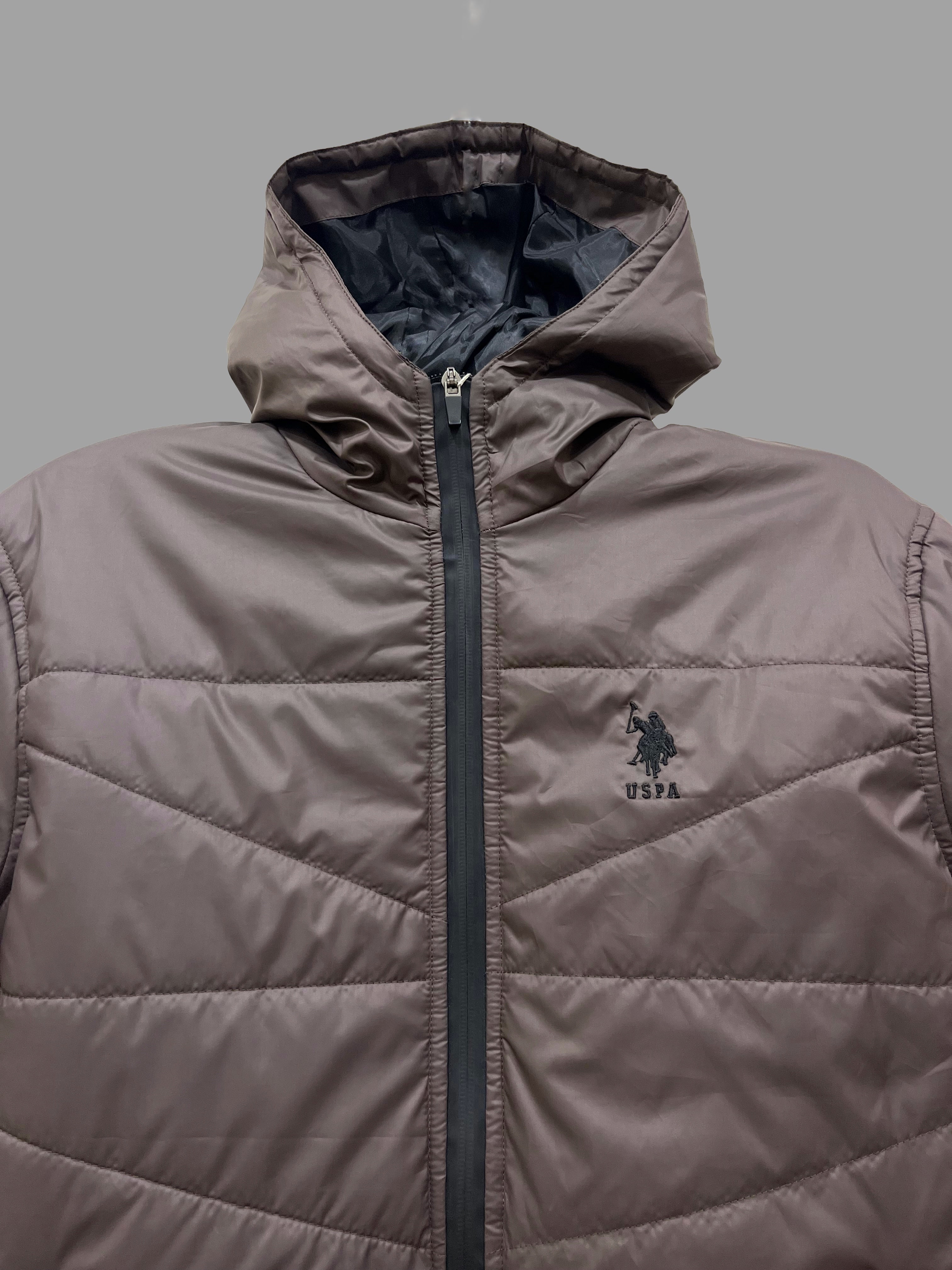 USPA Cozy Cocoa Puffer Jacket