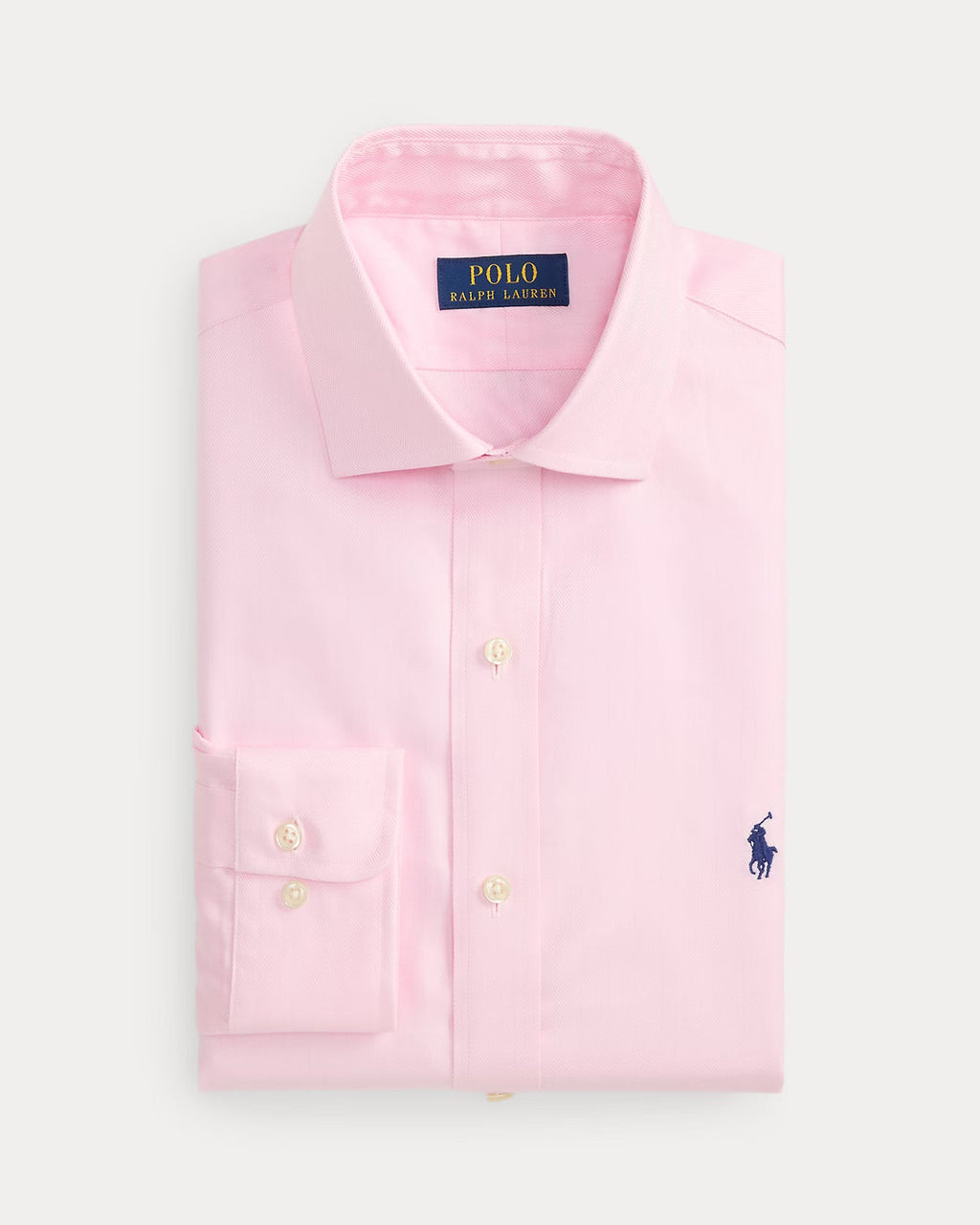 Polo Ralph Lauren Custom Fit Delightful Blush Button-Up Shirt