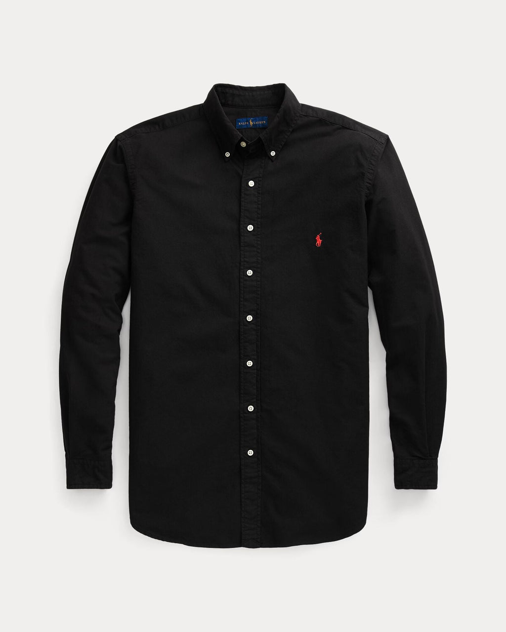 Polo Ralph Lauren Timeless Charcoal Black Elegance Button-Down Shirt