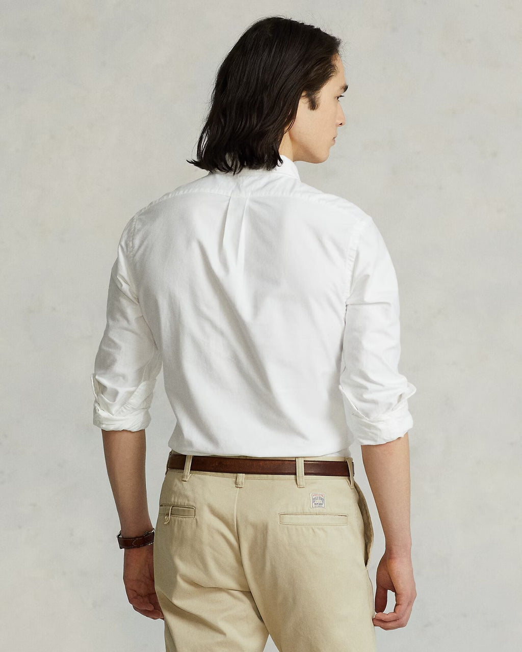 Ralph Lauren Classic White Elegance Button-Up Shirt