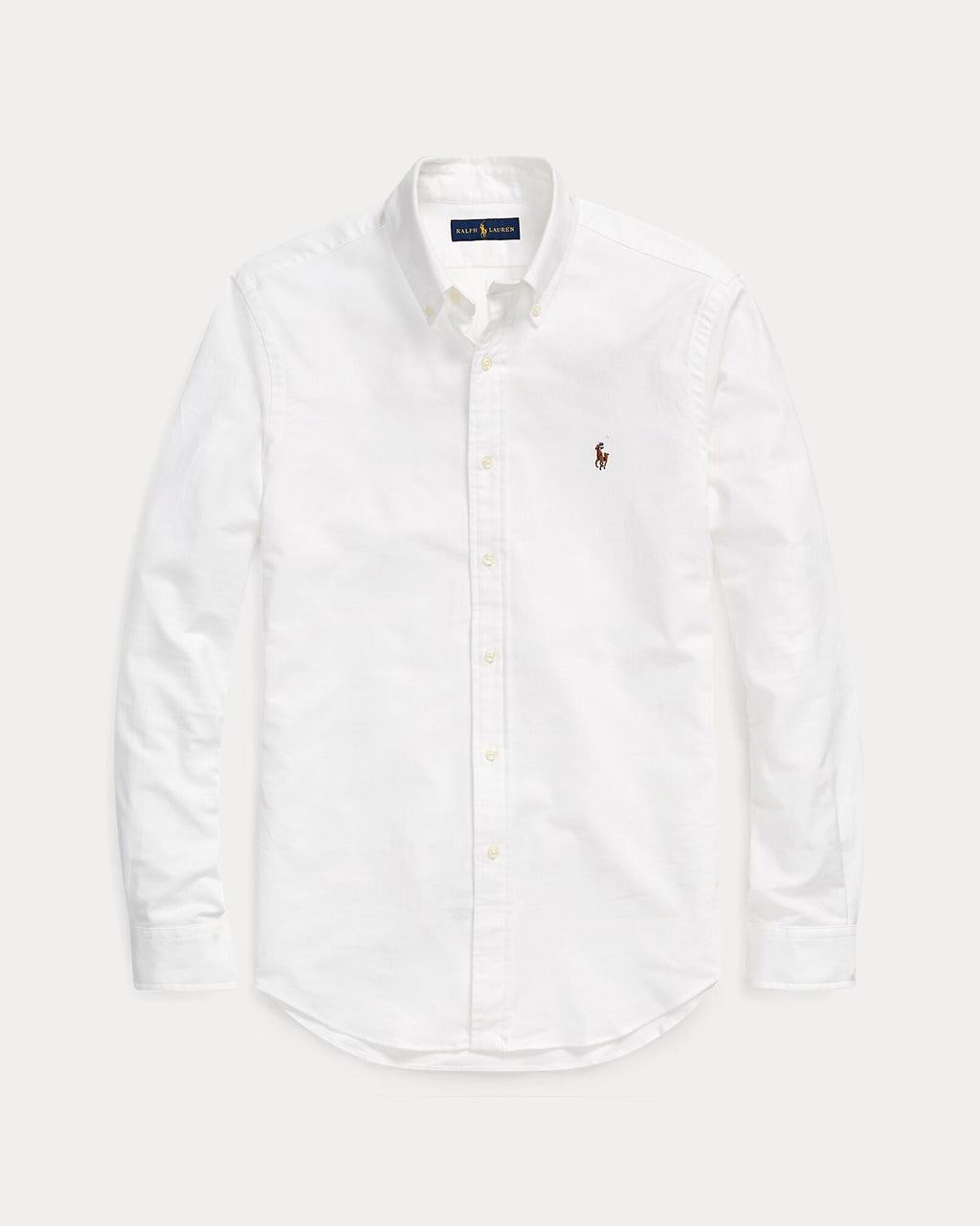 Ralph Lauren Classic White Elegance Button-Up Shirt