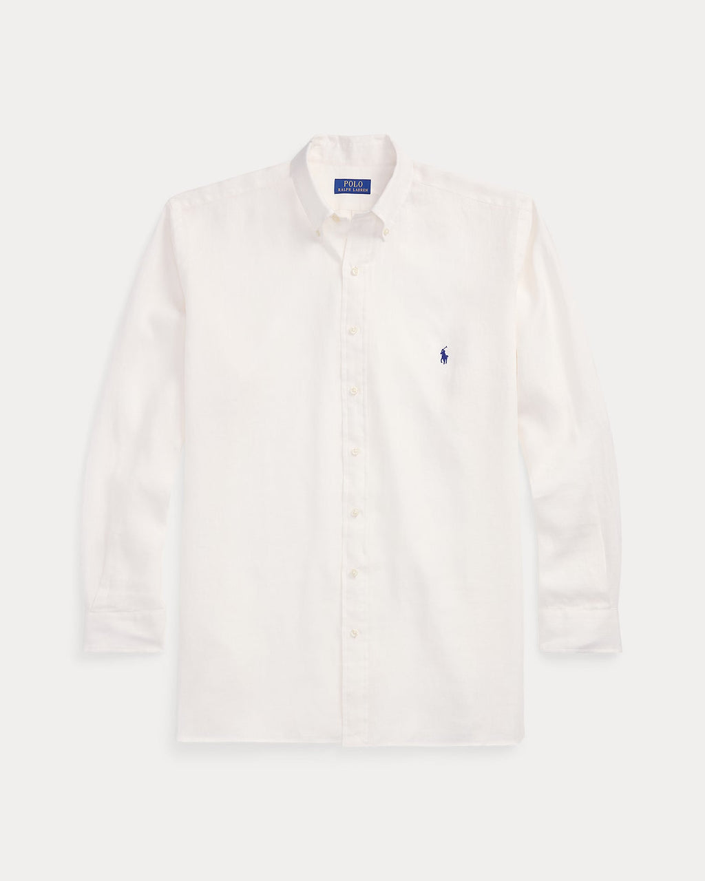 Polo Ralph Lauren Elegant Linen Button-Up Shirt in Whisper White [Luxe]